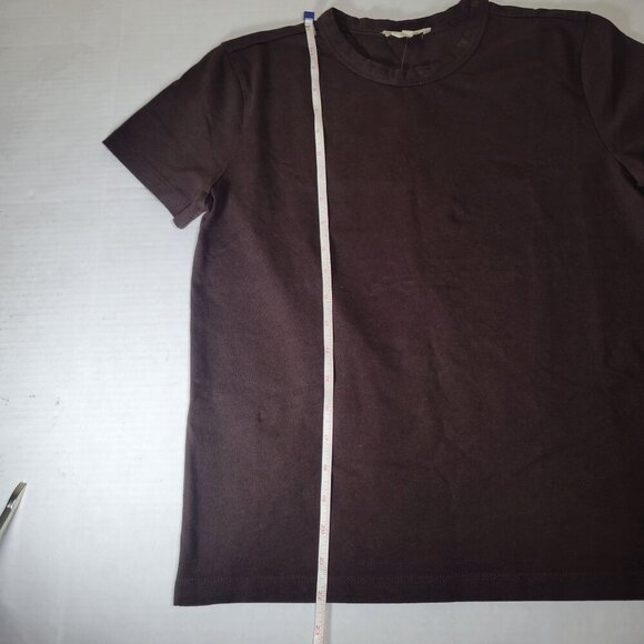 Madewell Mens Brown Casual Everyday Cotton Perfect Crewneck T-Shirt Size XS - Picture 8 of 9